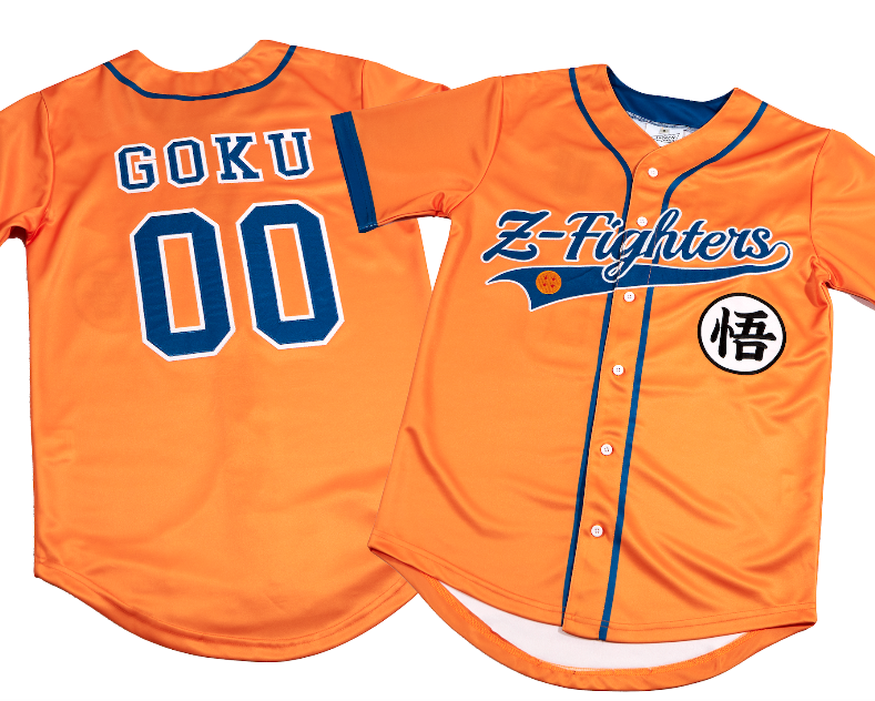 Gokv-Inspired Anime Jersey - PERSONALIZED