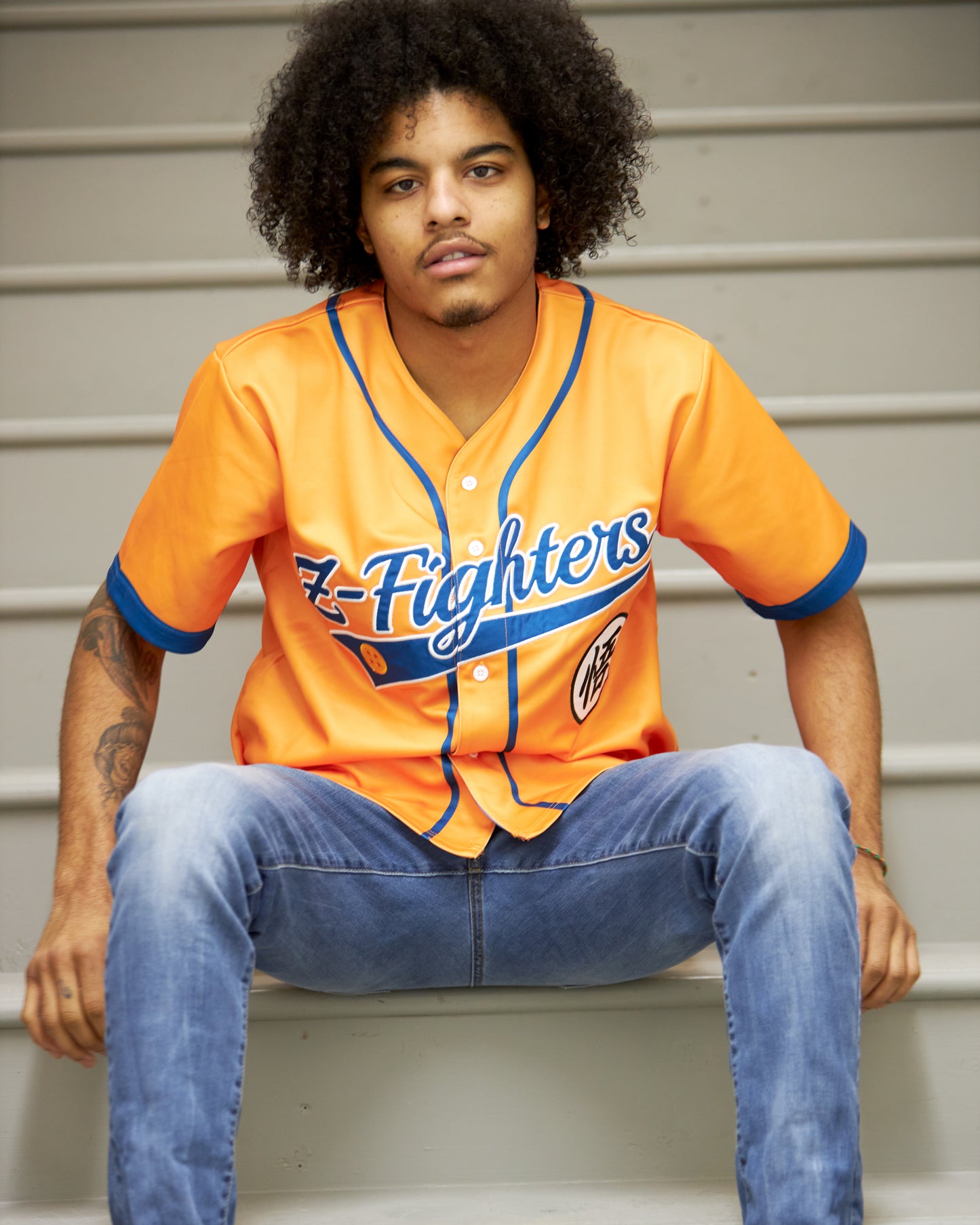 Gokv-Inspired Anime Jersey - PERSONALIZED